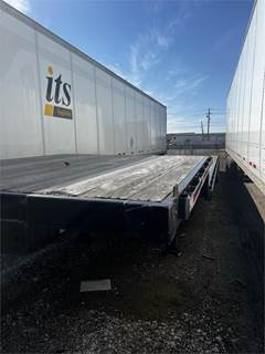 Pitts 48x102 Steel Drop Deck Trailer - Air Ride, Fixed Axle