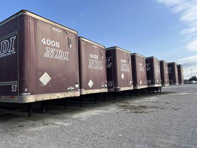 Trailmobile 53 ft Dry Van Trailer - Swing Door, Air Ride, Spread Axle