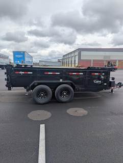 Cam Superline 14x82 Tandem Axle Steel Dump Trailer - Leaf Springs, Fixed Axle