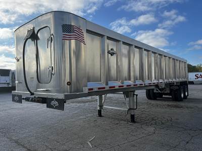Trailstar ALUMINUM SHEET & POST End Dump Trailer