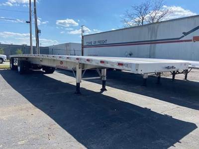 Dorsey 48x102 Aluminum Flatbed Trailer - Air Ride, Fixed Spread Axle