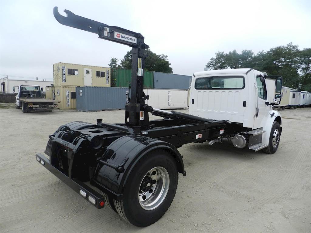 2021 Freightliner M2 106 Single Axle Hooklift Truck, Cummins Cummins B