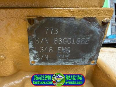 1989 Caterpillar D346 Engine For Sale | Miami, FL | 8456-0318266 ...