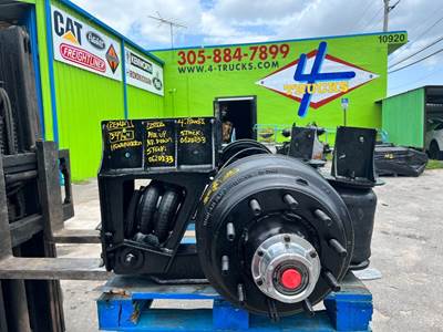 2012 Hendrickson AIR UP AIR DOWN WITH DROP CENT Tag / Pusher Axle