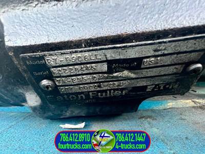 2007 Eaton-Fuller RT8908LL Transmission For Sale | Miami, FL | 6400 ...