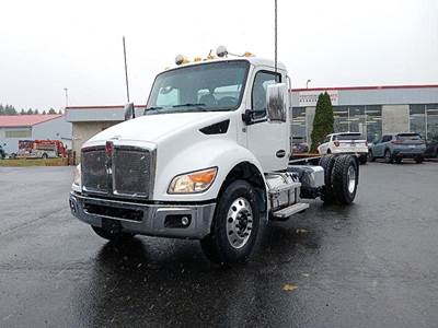 Kenworth T380 Single Axle Cab & Chassis Truck - Paccar, 350HP, 6 Speed Allison Rds Automatic