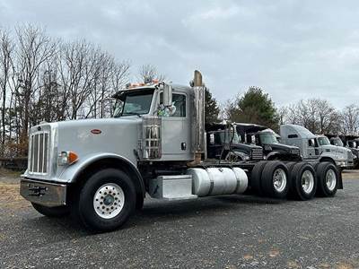 Peterbilt 367 Tri Axle Day Cab Truck - Cummins 500HP, 18 Speed Manual