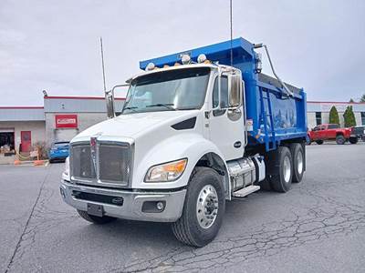Kenworth T480 Dump Truck - Paccar 350HP, 6 Speed Allison Rds Automatic, 14' Dump