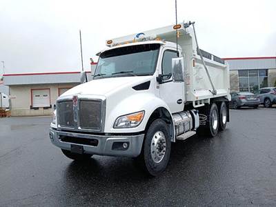Kenworth T480 Dump Truck - Paccar 350HP, 6 Speed Allison Rds Automatic, 14' Dump