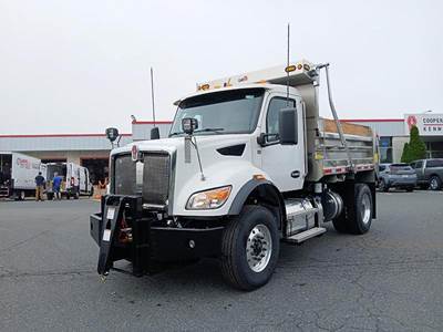 Kenworth T480 Single Axle Dump Truck - Paccar 350HP, 6 Speed Allison Rds Automatic, 11' Dump