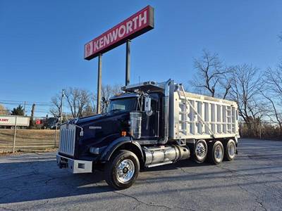 Kenworth T800 Tri Axle Dump Truck - Cummins 565HP, Automatic, 18' Dump