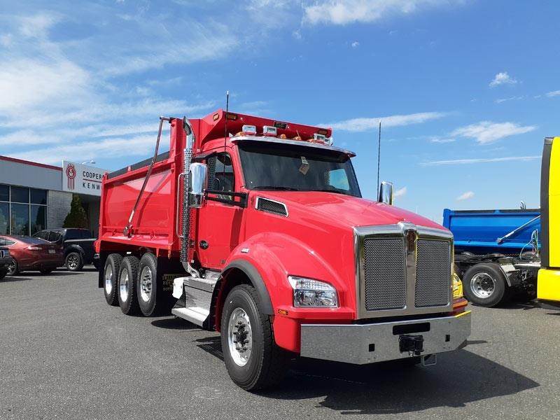 2021 Kenworth T880 Tri Axle Dump Truck Cummins 505HP, 6 Speed