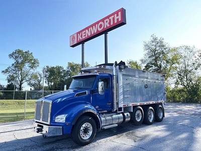 Kenworth T880 Tri Axle Dump Truck - Paccar 485HP, 8Ll Manual