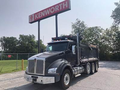 Kenworth T880 Dump Truck - Cummins 505HP, 18 Speed Ultrashift Manual