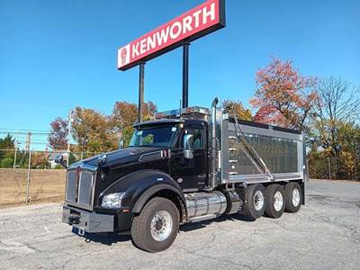 Kenworth T880 Dump Truck - Paccar 510HP, 6 Speed Allison Rds Automatic