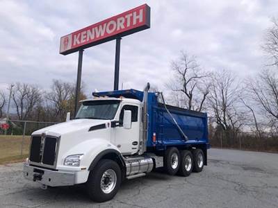 Kenworth T880 Dump Truck - Paccar 510HP, 18 Speed Endurant Amt