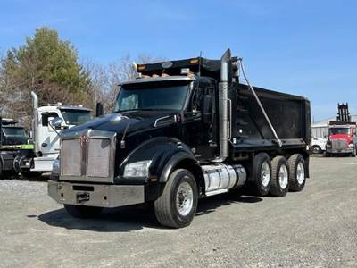 Kenworth T880 Dump Truck - Cummins 505HP, 8Ll Manual