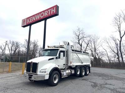 Kenworth T880 Dump Truck - Paccar 510HP, 18 Speed Endurant Amt