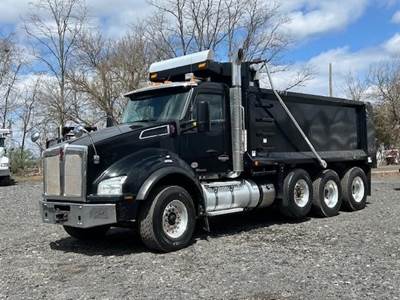 Kenworth T880 Dump Truck - Cummins 505HP, 8Ll Manual