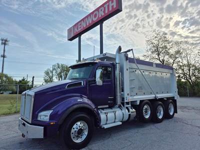 Kenworth T880 Dump Truck - Cummins 450HP, 8Ll Manual