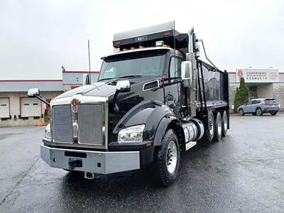 Kenworth T880 Dump Truck - Cummins 500HP, 6 Speed Allison Rds Automatic