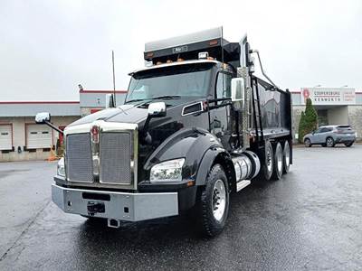 Kenworth T880 Dump Truck - Cummins 500HP, 6 Speed Allison Rds Automatic