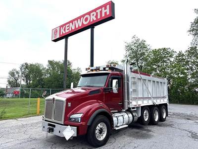 Kenworth T880 Dump Truck - Paccar 485HP, Automatic