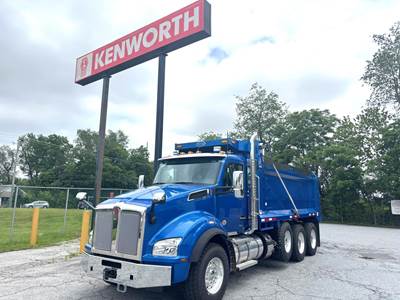 Kenworth T880 Dump Truck - Paccar 510HP, 6 Speed Allison Rds Automatic