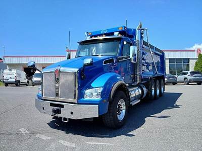 Kenworth T880 Dump Truck - Paccar 510HP, 6 Speed Allison Rds Automatic