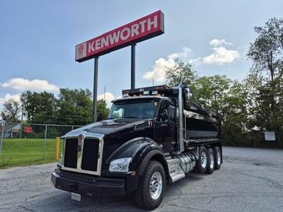 Kenworth T880 Dump Truck - Cummins 565HP, 18 Speed Endurant Amt