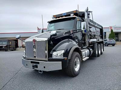 Kenworth T880 Tri Axle Dump Truck - Paccar 510HP, 6 Speed Allison Rds Automatic