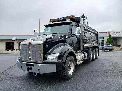 Kenworth T880 Dump Truck - Paccar 510HP, 6 Speed Allison Rds Automatic