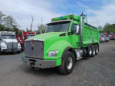 Kenworth T880 Dump Truck - Cummins 565HP, 6 Speed Allison Rds Automatic