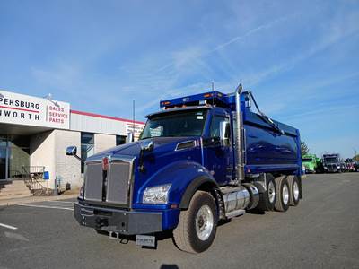 Kenworth T880 Dump Truck - Cummins 500HP, 6 Speed Allison Rds Automatic