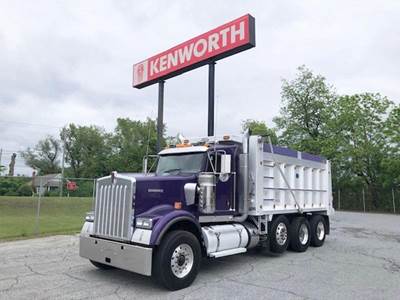 Kenworth W900 Dump Truck - Cummins 450HP, 18 Speed Manual