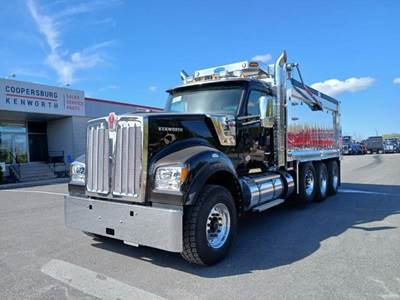 Kenworth W990 Tri Axle Dump Truck - Cummins 565HP, 18 Speed Endurant Amt, 17' Dump