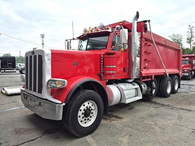 Peterbilt 389 Dump Truck - Cummins 605HP, 18 Speed Manual