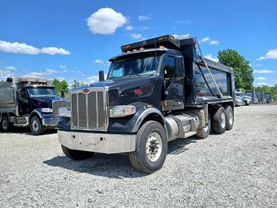 Peterbilt 567 Tri Axle Dump Truck - Paccar 455HP, Automatic