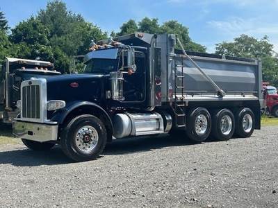 Peterbilt 567 Tri Axle Dump Truck - Cummins 525HP, Automatic, 17.5' Dump