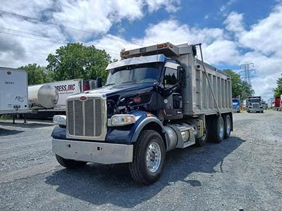 Peterbilt 567 Dump Truck - Paccar 455HP, Automatic