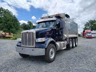 Peterbilt 567 Dump Truck - Cummins 485HP, Automatic