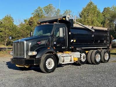 Peterbilt 567 Dump Truck - Cummins 425HP, Automatic