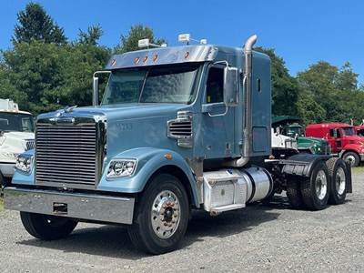 Freightliner Coronado 122 SD Sleeper Semi Truck - 48" Flat Top Sleeper, Cummins 450HP, 10 Speed Manual