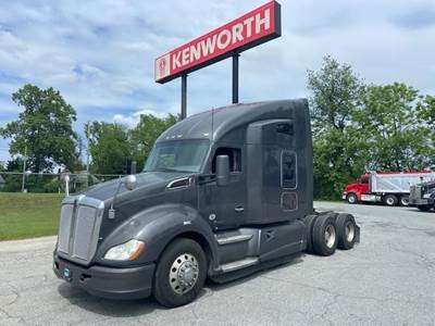 Kenworth T680 Sleeper Semi Truck - 76" Raised Roof Sleeper, Cummins 450HP, Amt