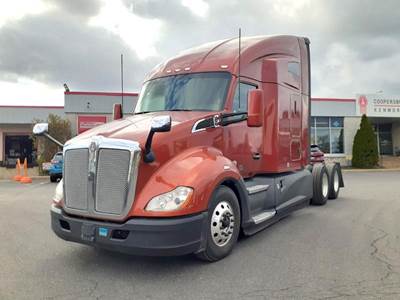 Kenworth T680 Sleeper Semi Truck - 76" Raised Roof Sleeper, Paccar 455HP, 12 Speed Endurant Automatic