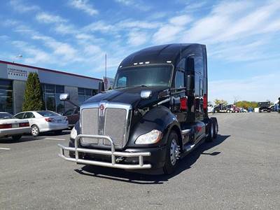 Kenworth T680 Sleeper Semi Truck - 76" Raised Roof Sleeper, Cummins 565HP, 18 Speed Manual