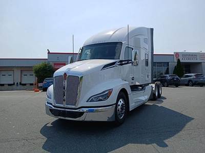 Kenworth T680 Sleeper Semi Truck - 76" Raised Roof Sleeper, Cummins 500HP