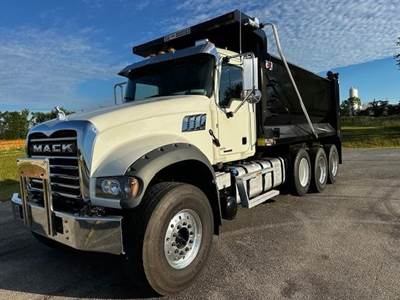Mack Granite 64FR Tri Axle Dump Truck - MP8 455HP, Automatic