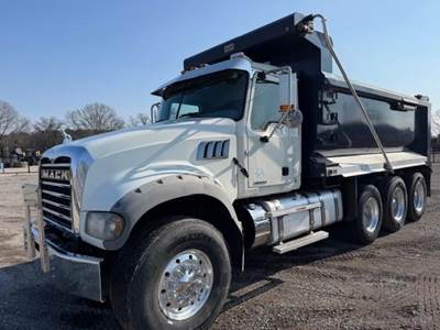 Mack Granite 64FR Tri Axle Dump Truck - MP8 455HP, Automatic