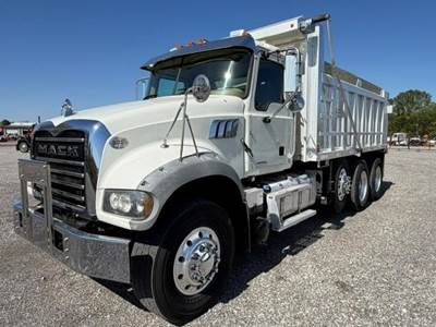 Mack Granite 64FR Tri Axle Dump Truck - MP7 425HP, Automatic, 16' Dump